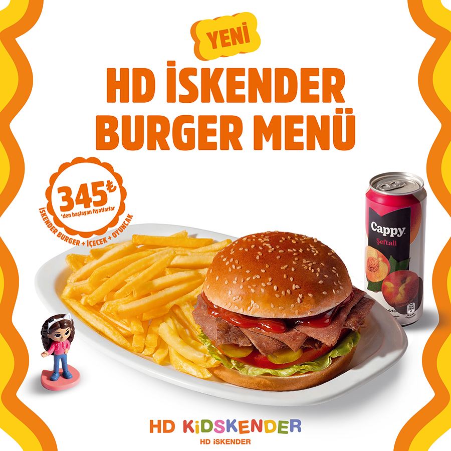 İSKENDER BURGER MENÜ